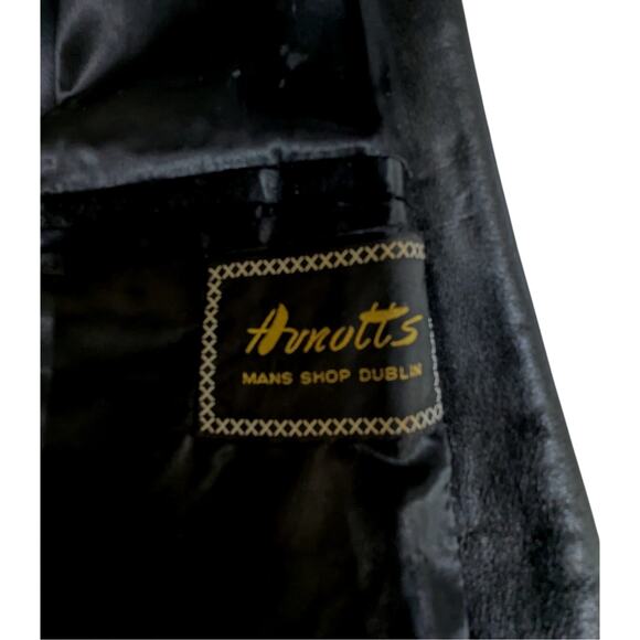 Vintage 60's leather Mens Blazer jacket size Ireland classic - Picture 2 of 9